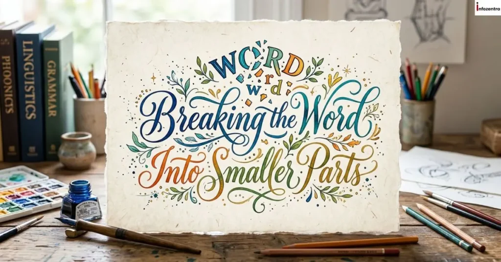 Breaking the Word Into Smaller Parts