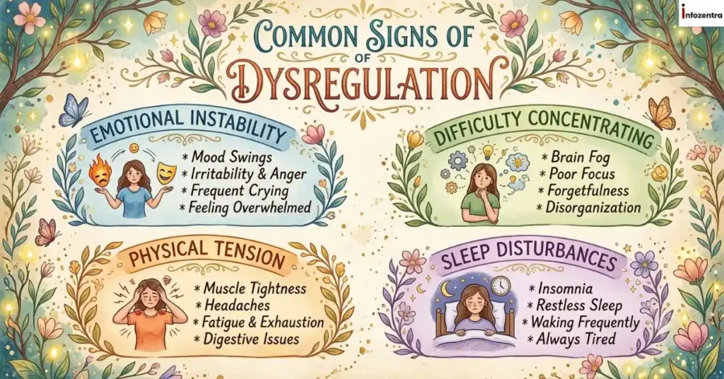 Common Signs of Disregulation