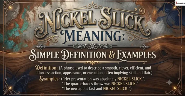 Nickel Slick Meaning: Simple Definition & Examples