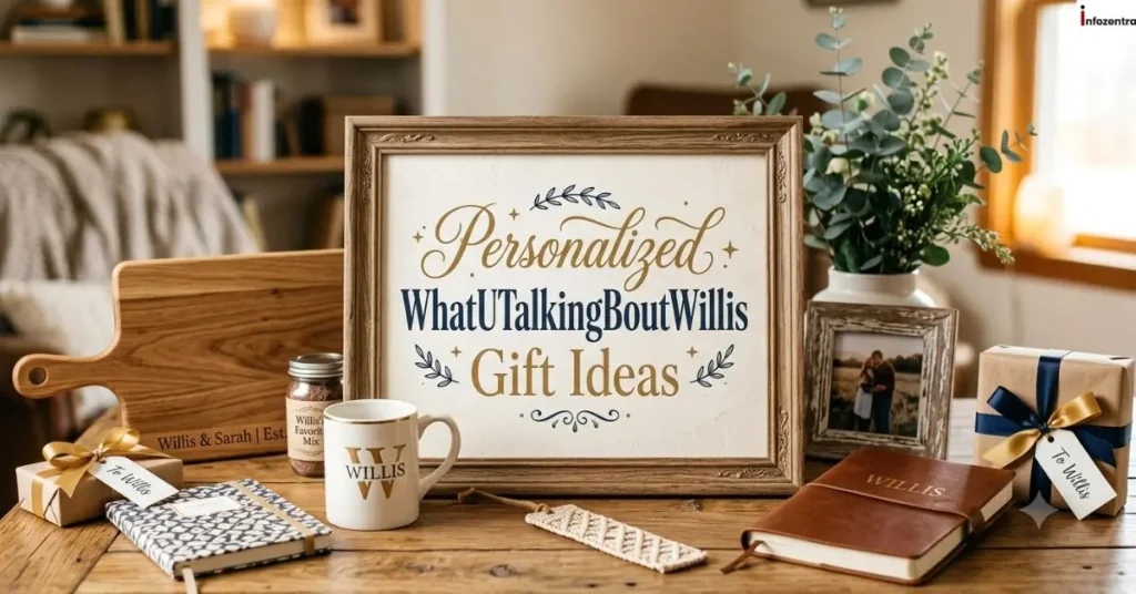 Personalized WhatUTalkingBoutWillis Gift Ideas