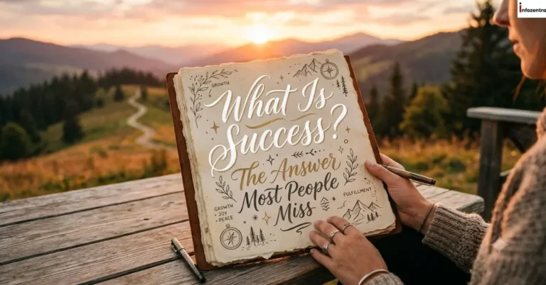 What Is Success? The Answer Most People Miss
