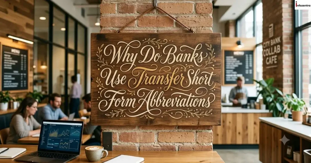 Why Do Banks Use Transfer Short Form Abbreviations