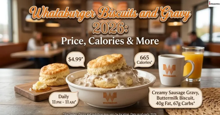 Whataburger Biscuits and Gravy 2026: Price, Calories & More