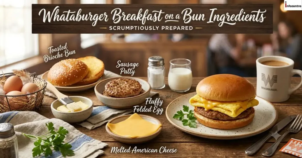 Whataburger Breakfast on a Bun Ingredients